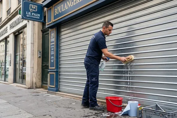 Entretien et maintenance de rideau métallique à Paris 9