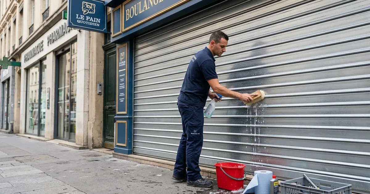 Entretien et maintenance de rideau métallique à Paris 9