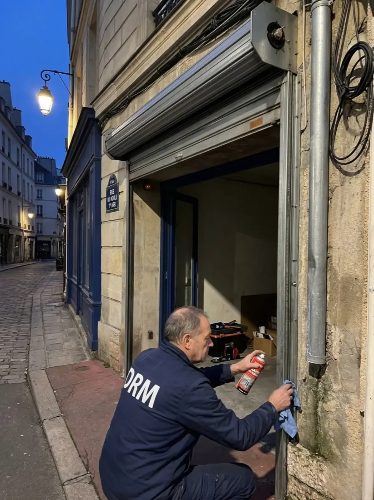 Entretien et maintenance de rideau métallique à Paris 9